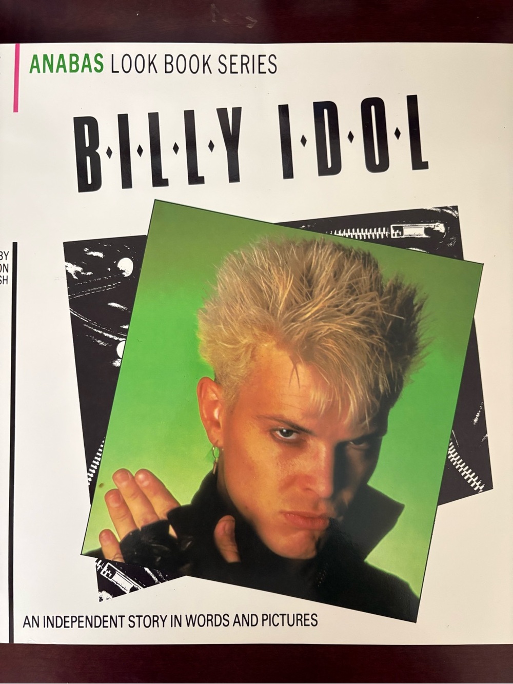 BILLY IDOL 1984 ANABAS LOOK BOOK SERIES AN INDEPENDENT STORY OF WORDS & PICTURES